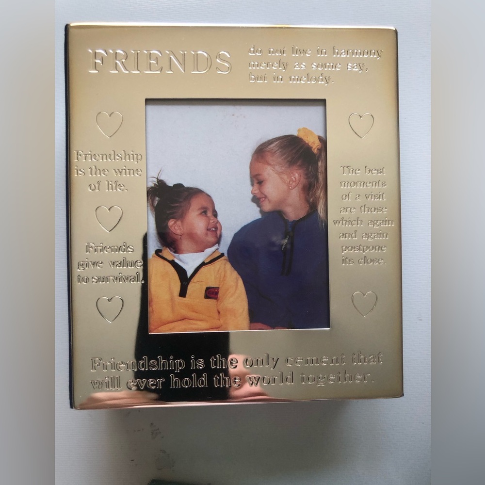 Silver Friendship Photo frame